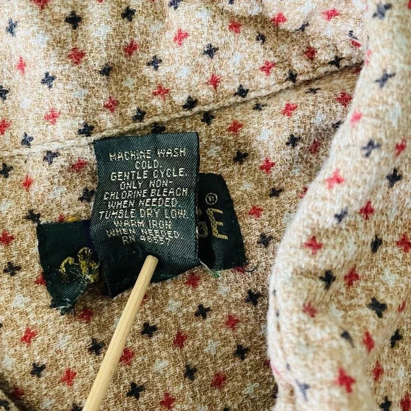 Cambridge Classics Shirt L Short Sleeves Linen Cotton Vintage Look Button Up - Picture 7 of 11